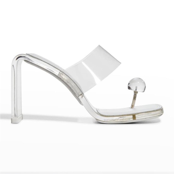 Cult Gaia Clear Heels